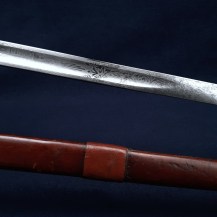 British 1895 Pattern Infantry Officers Sword with Pre Regulation Field Scabbard 04